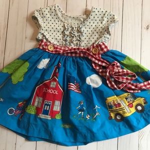 Eleanor Rose school house dress